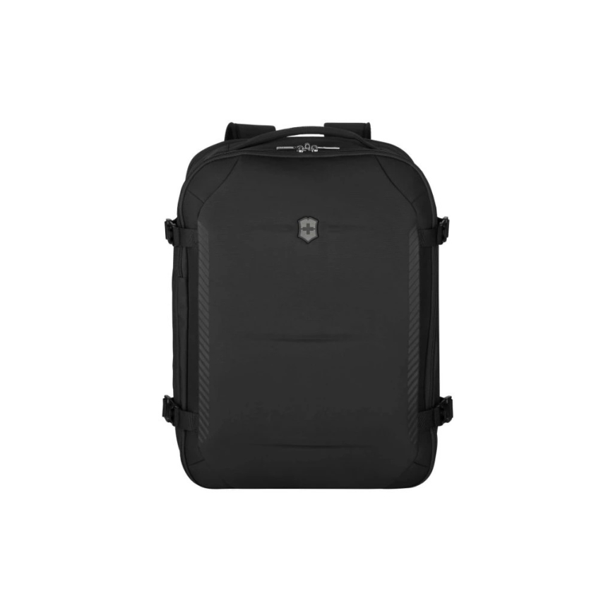 Victorinox - Uitbreidbare rugzak Crosslight Boarding 37 l zwart