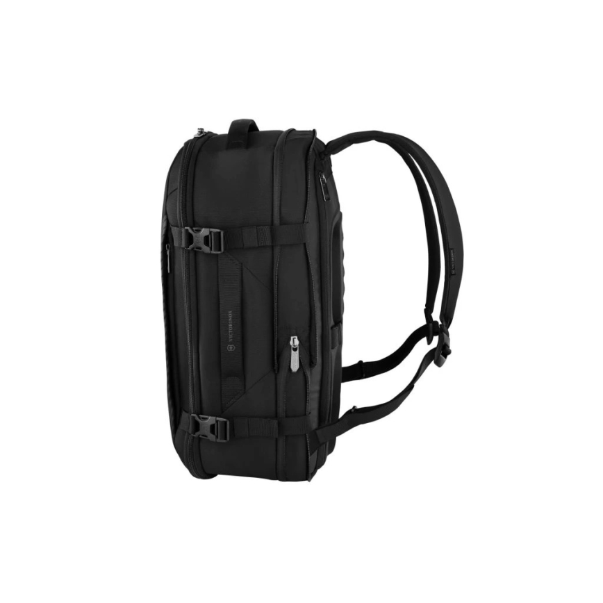 Victorinox - Uitbreidbare rugzak Crosslight Boarding 37 l zwart