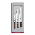 Victorinox - WOOD 3-delige keukenmessenset, esdoorn