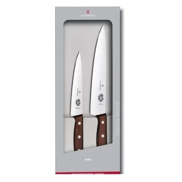 Victorinox - WOOD keukenset, 2-delig, esdoorn