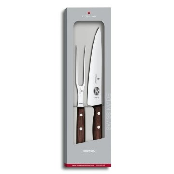 Victorinox - WOOD trancheerset, 2-delig, esdoorn