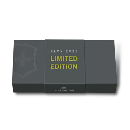 Victorinox - Zakmes met veiligheidsslot Alox Limited edition 13,6 cm groen