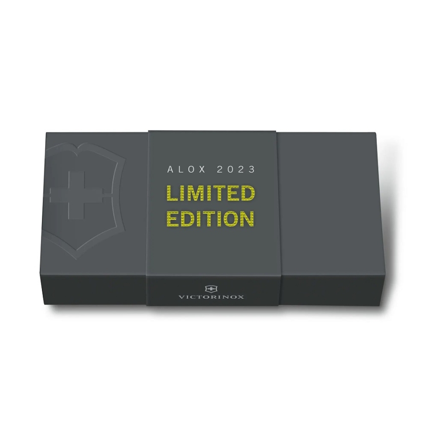Victorinox - Zakmes met veiligheidsslot Alox Limited edition 13,6 cm groen