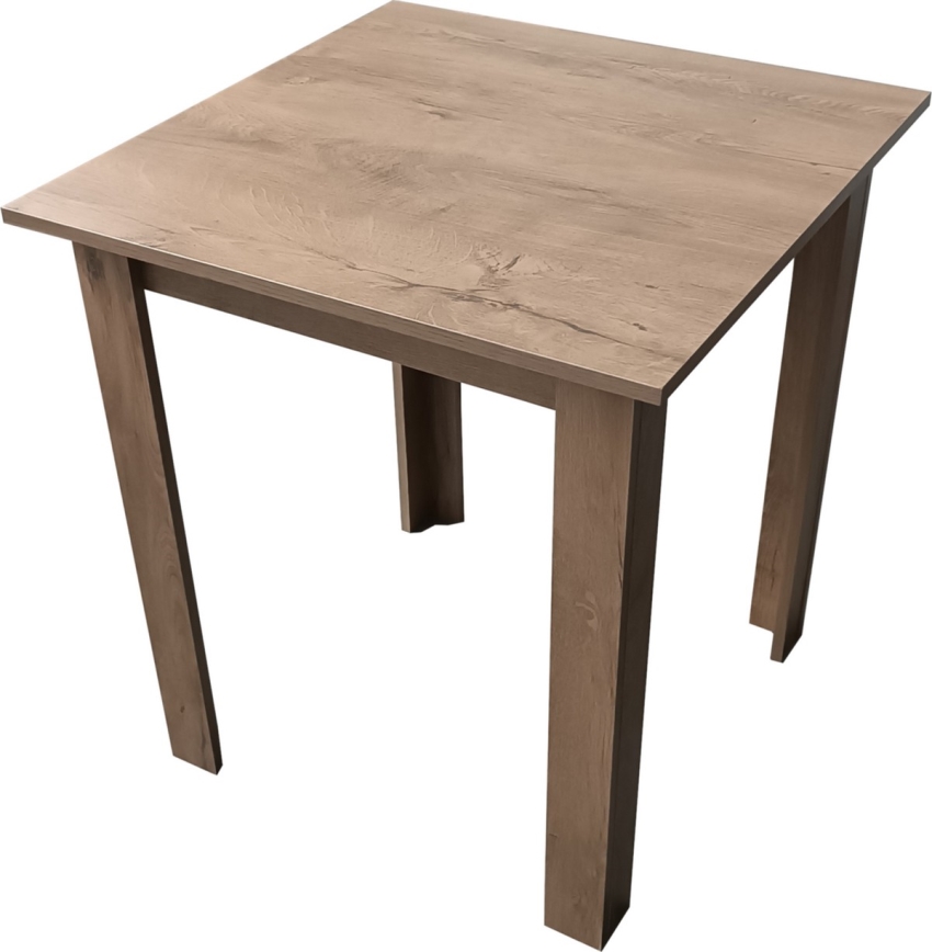 Vierkante eettafel LEVI eiken sonoma