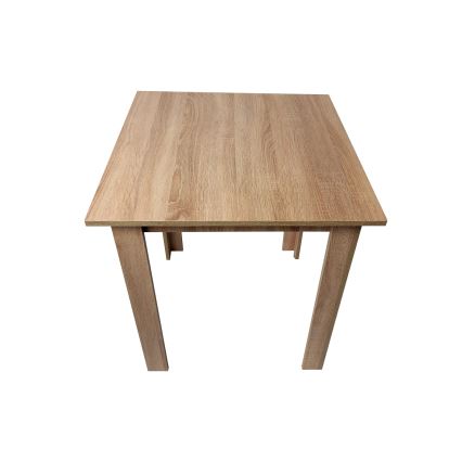 Vierkante eettafel LEVI Sonoma eik