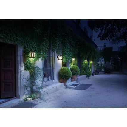 Viking - LED dimbare zonne-wandlamp LED/2W/3,7V IP54 4000K 2000 mAh