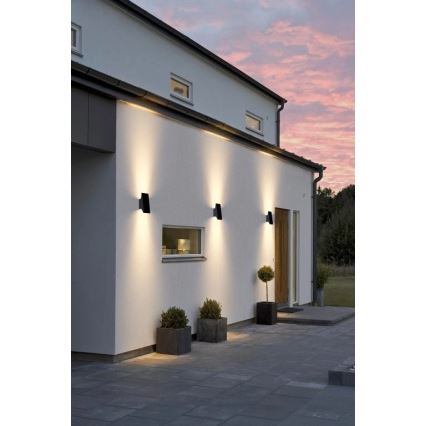 Viking - dimbare LED-wandlamp op zonne-energie LED/1,5W/3,7V IP65 4000K 2000 mAh