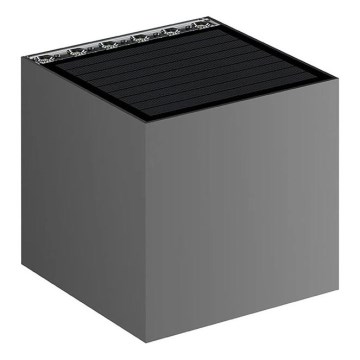 Viking - Dimbare LED-zonne-wandlamp LED/1W/3,7V IP54 4000K 2000 mAh