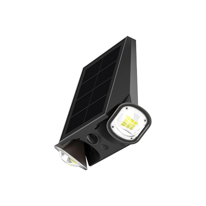 Viking - Dimbare LED zonne-muurlamp met sensor LED/1,3W/3,7V IP44 4000K 2000 mAh