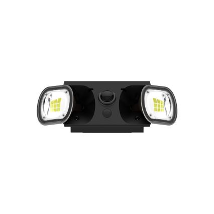 Viking - Dimbare LED zonne-muurlamp met sensor LED/1,3W/3,7V IP44 4000K 2000 mAh