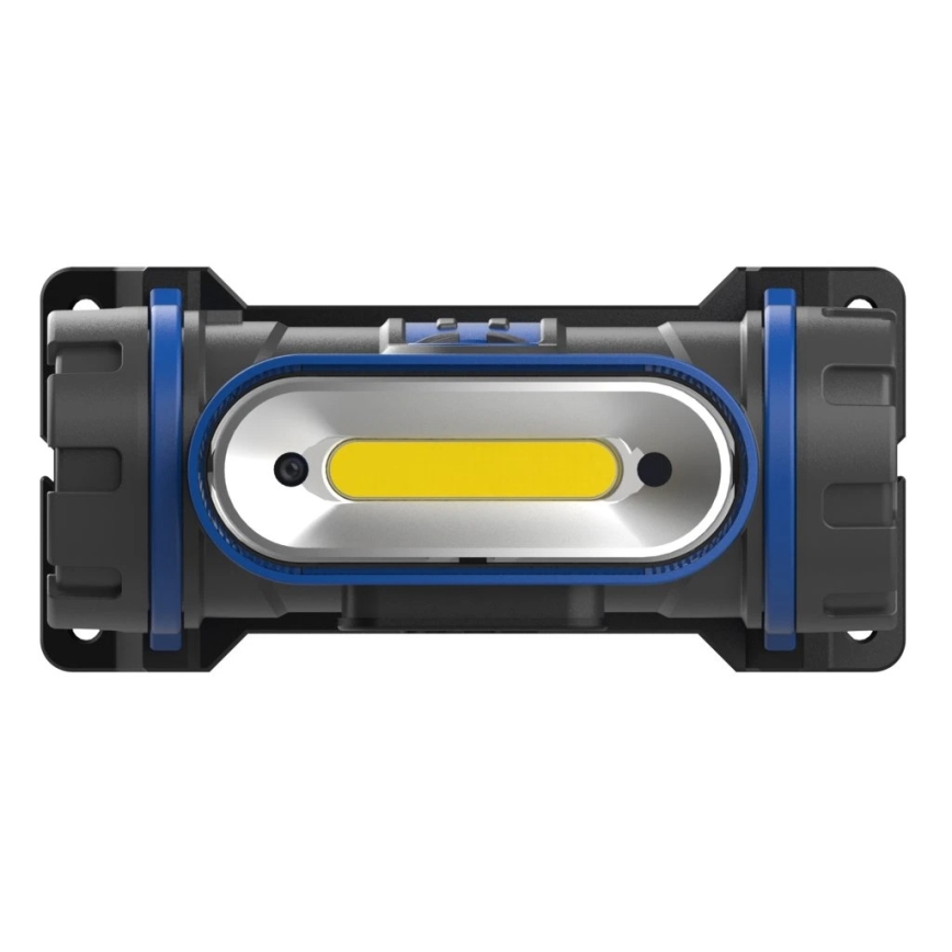 Viking - Dimbare oplaadbare LED-hoofdlamp met sensor, 5V, IPX4, 150 lm, 2200 mAh