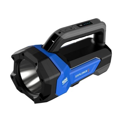 Viking - dimbare oplaadbare LED-zaklamp 5V IPX4 1000 lm 8000 mAh