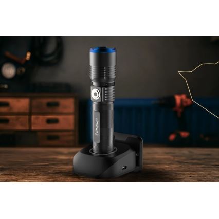 Viking - Dimbare oplaadbare LED-zaklamp LED/5V IPX3 600 lm 2600 mAh