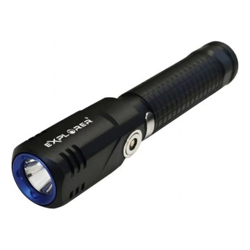 Viking - Dimbare oplaadbare LED-zaklamp LED/5V IPX4 350 lm 750 mAh