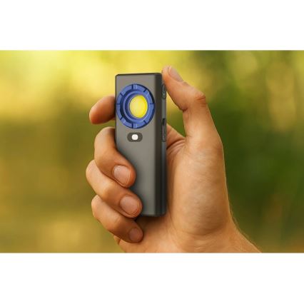 Viking - Dimbare oplaadbare LED-zaklamp LED/5V IPX7 1200 lm 2000 mAh