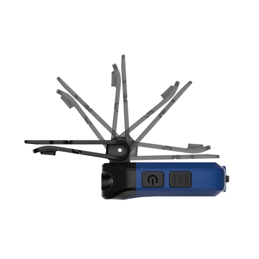 Viking - dimbare oplaadbare LED-zaklamp met sensor en rood licht, LED/5V, IPX4, 200 lm, 500 mAh