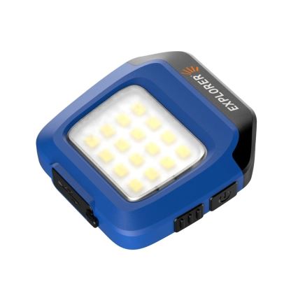 Viking - dimbare oplaadbare LED-zaklamp met sensor en rood licht, LED/5V, IPX4, 200 lm, 500 mAh