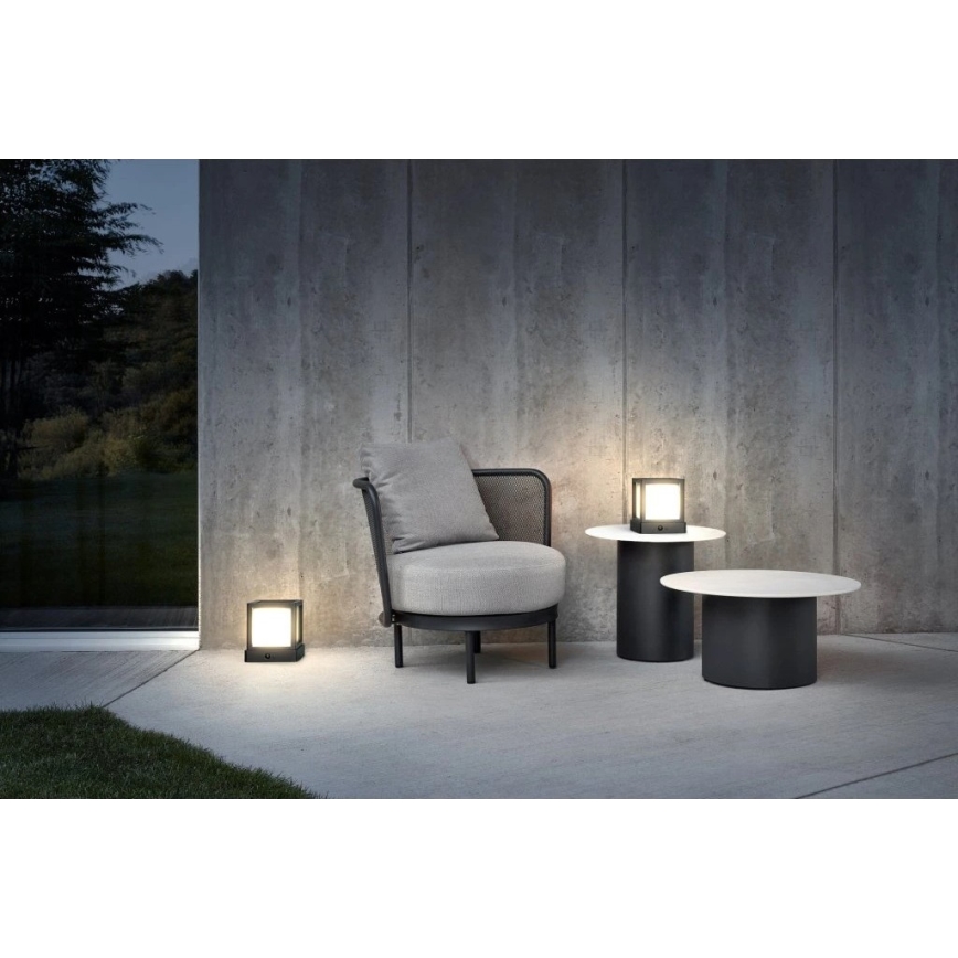 Viking - LED zonne-lamp met sensor LED/1,4W/3,7V IP54 4000K 2000 mAh