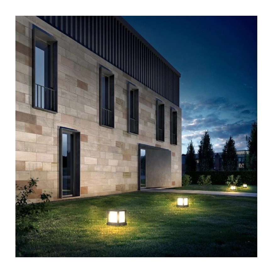 Viking - LED zonne-lamp met sensor LED/1,4W/3,7V IP54 4000K 2000 mAh