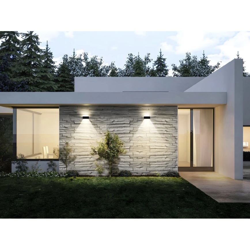 Viking - LED zonne-wandlamp LED/1,3W/3,7V IP44 4000K 2000 mAh