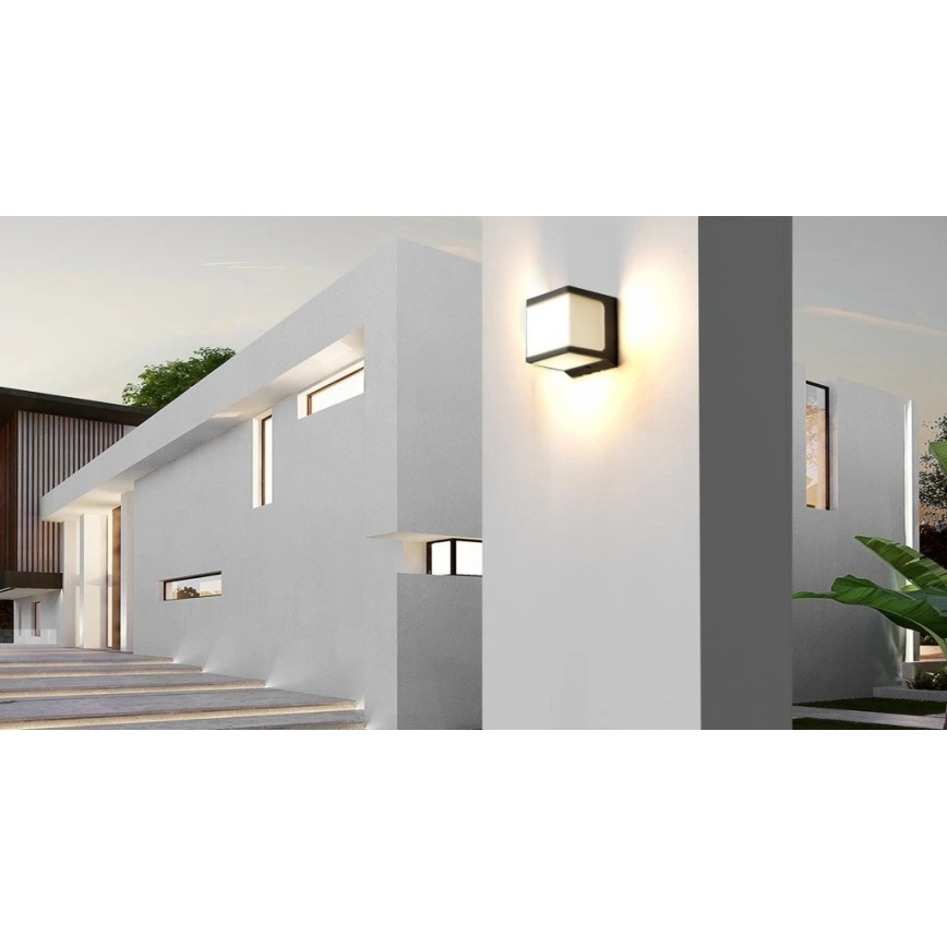 Viking - LED zonne-wandlamp met sensor LED/1,5W/3,7V IP54 4000K 2000 mAh