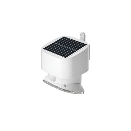 Viking - LED zonne-wandlamp met sensor LED/1W/3,7V IP44 3000/4000K 4000 mAh