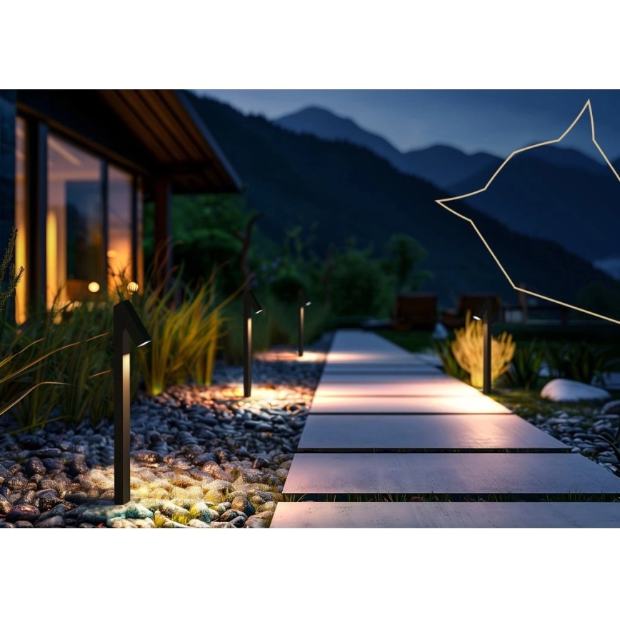 Viking - LED-zonnelamp 1,4W/3,7V IP65 3000K