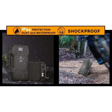 Viking - powerbank met LED-zaklamp, draadloos opladen en zonnepaneel Power Delivery 22,5W/10000 mAh