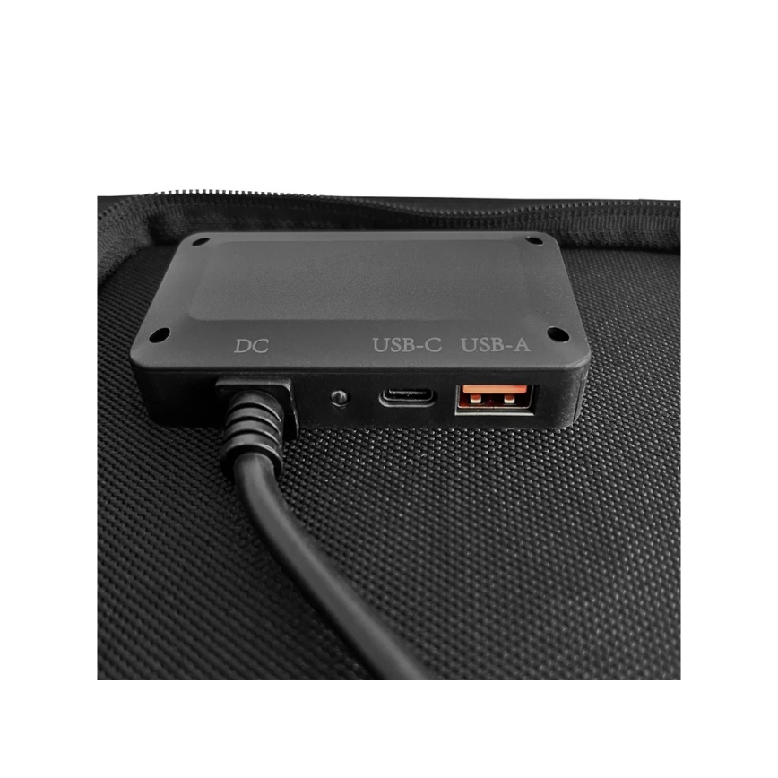 Viking - Zonnepaneel USB Power Delivery 60W/20V IPX4 zwart