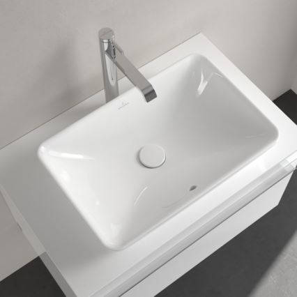 Villeroy & Boch 41135501 - Opzetwastafel VENTICELLO 55,5x36 cm keramiek/wit