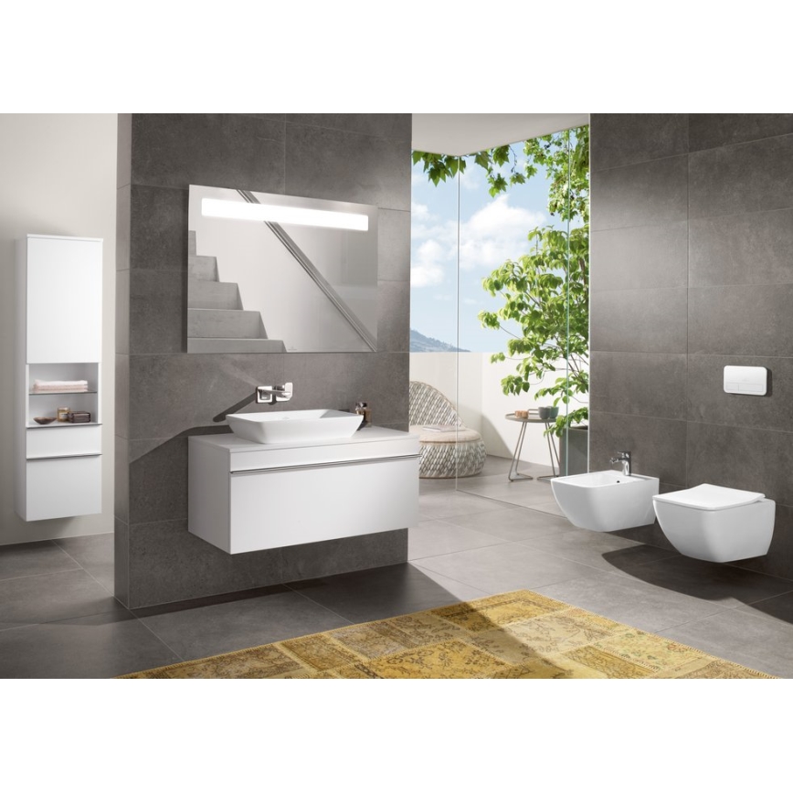 Villeroy & Boch 411355R1 - Opzetwastafel VENTICELLO 55,5x36 cm keramiek/wit