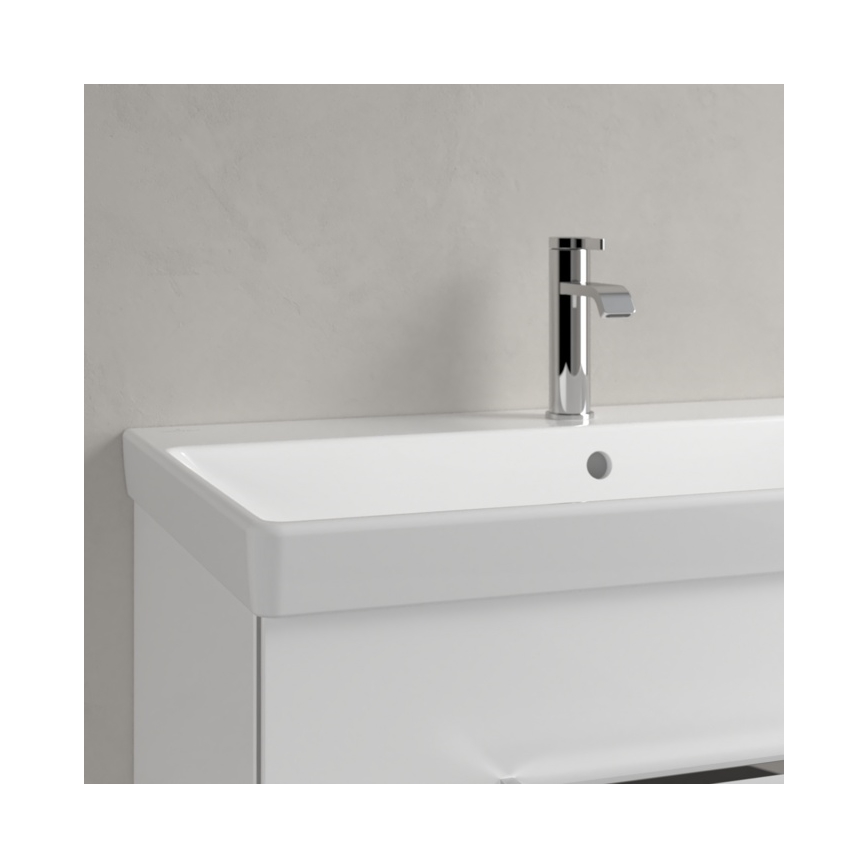 Villeroy & Boch 41568001 - Hangende wastafel AVENTO 80x47 cm keramiek/wit