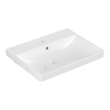 Villeroy & Boch 41586001 - Hangende wastafel AVENTO 60x47 cm keramiek/wit