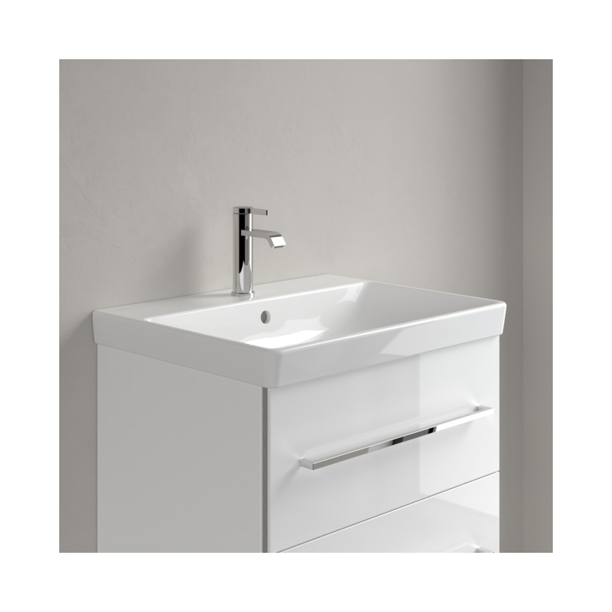 Villeroy & Boch 41586001 - Hangende wastafel AVENTO 60x47 cm keramiek/wit