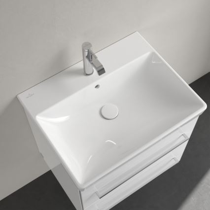 Villeroy & Boch 41586001 - Hangende wastafel AVENTO 60x47 cm keramiek/wit