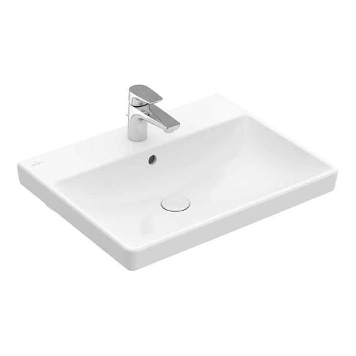 Villeroy & Boch 415860R1 - Wandgemonteerde wastafel AVENTO 60x47 cm keramiek/wit