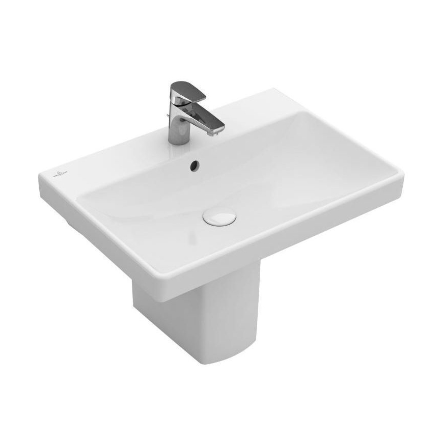 Villeroy & Boch 415860R1 - Wandgemonteerde wastafel AVENTO 60x47 cm keramiek/wit
