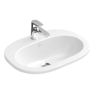 Villeroy & Boch 41615601 - Inbouwwastafel O.NOVO 56x40,5 cm keramiek/wit
