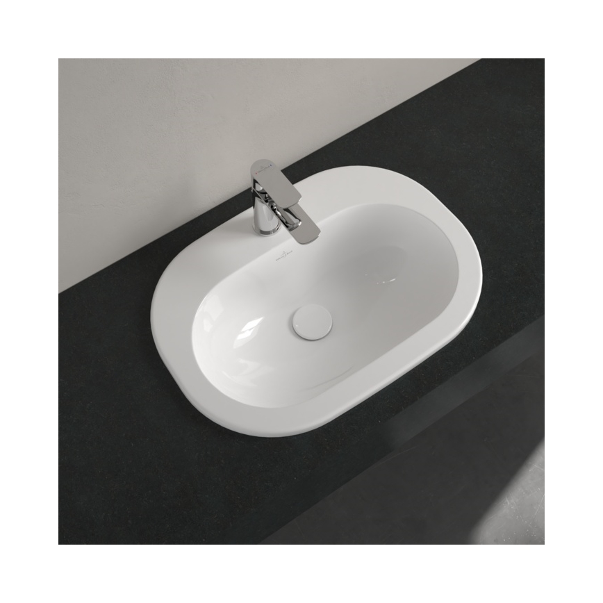 Villeroy & Boch 41615601 - Inbouwwastafel O.NOVO 56x40,5 cm keramiek/wit
