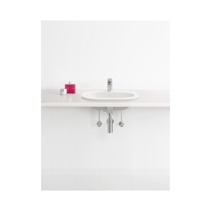 Villeroy & Boch 416156R1 - Inbouwwastafel O.NOVO 56x41 cm keramiek/wit