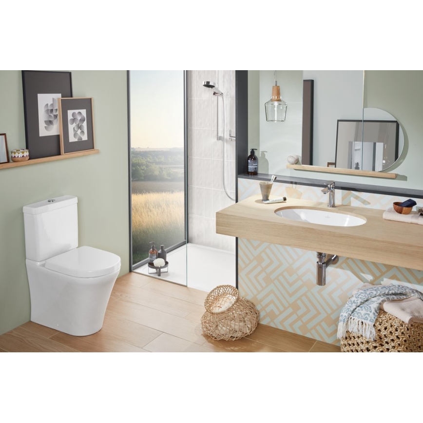 Villeroy & Boch 41625001 - Inbouwwastafel O.NOVO 53x32 cm keramiek/wit