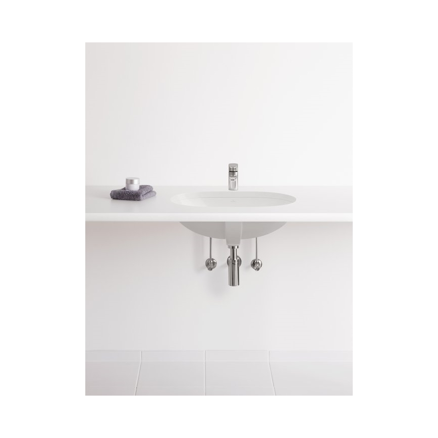 Villeroy & Boch 41626001 - Inbouwwastafel O.NOVO 60x35 cm keramiek/wit