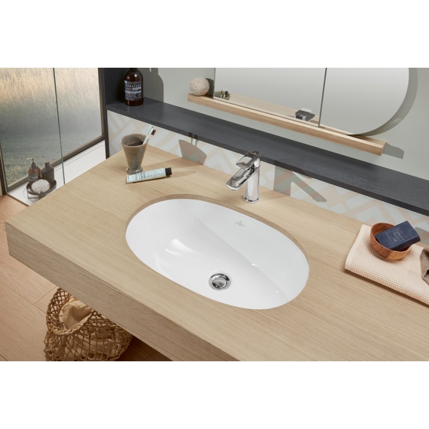 Villeroy & Boch 41626001 - Inbouwwastafel O.NOVO 60x35 cm keramiek/wit