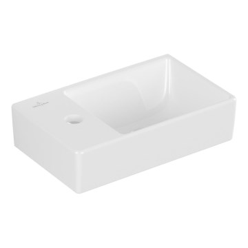 Villeroy & Boch 43003R01 - Hangend wastafel AVENTO 36x22 cm keramiek/wit