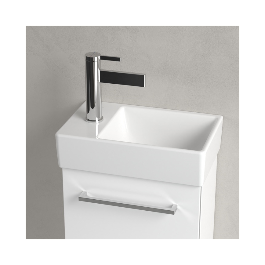 Villeroy & Boch 43003R01 - Hangend wastafel AVENTO 36x22 cm keramiek/wit