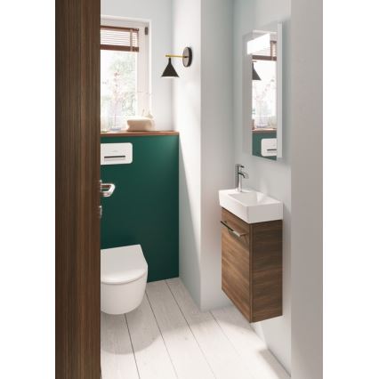 Villeroy & Boch 43003R01 - Hangend wastafel AVENTO 36x22 cm keramiek/wit