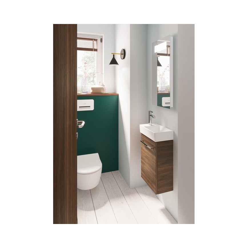 Villeroy & Boch 43003R01 - Hangend wastafel AVENTO 36x22 cm keramiek/wit