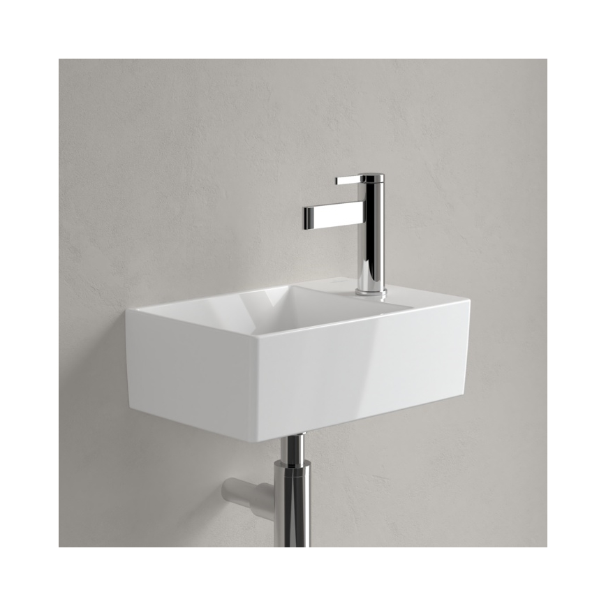 Villeroy & Boch 43234001 - Wandgemonteerde wastafel MEMENTO 40x26 cm keramiek/wit