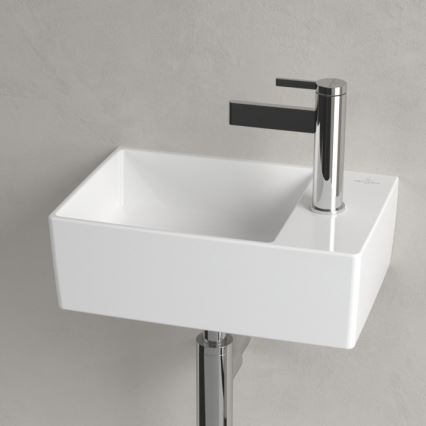 Villeroy & Boch 43234001 - Wandgemonteerde wastafel MEMENTO 40x26 cm keramiek/wit