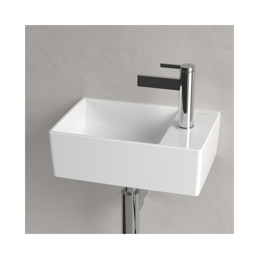 Villeroy & Boch 43234001 - Wandgemonteerde wastafel MEMENTO 40x26 cm keramiek/wit